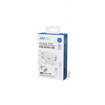 ���� ��� 12W �� 2 ������ USB ���� ��� ����� USB ANVIL