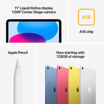 ����� Apple iPad 11" 2025 A16 128GB 6GB RAM Wi-Fi - ��� ���� ��� ������ �"� ������ ������ �����