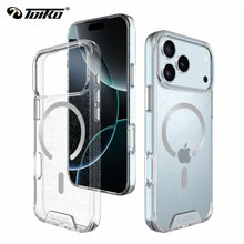 אייפון 17 Pro Max - כיסוי Toiko Chiron Glitter MagSafe שקוף עם נצנצים | Apple iPhone 17 Pro Max אייפון 17 Pro Max - כיסוי Toiko Chiron Glitter MagSafe שקוף עם נצנצים | Apple iPhone 17 Pro Max