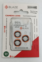 מגן מצלמה אחורית לסדרה אייפון iPhone 17 Pro/17 Pro Max בצבע כתום מגן מצלמה אחורית לסדרה אייפון iPhone 17 Pro/17 Pro Max בצבע כתום