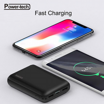 Power-Tech PB-10 ����� ����� 2 ������ powerbank 10.000 mAh ����