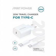 ���� ���� Spirit Power ���� 20W ����� Type C ���� ���  ���� �� 1�' ��� TC-PD20W-V2