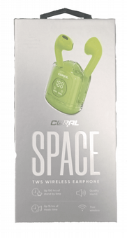 ������� �������� CORAL SPACE TWS BT BLACK ����
