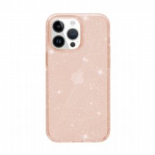 כיסוי Gripcase Crystal Glitter לסמארטפון iPhone 15 רוזגולד עם נצנצים כיסוי Gripcase Crystal Glitter לסמארטפון iPhone 15 רוזגולד עם נצנצים