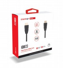 כבל 3 מ' 24K HDMI זכר ל-HDMI זכר שחור כבל 3 מ' 24K HDMI זכר ל-HDMI זכר שחור