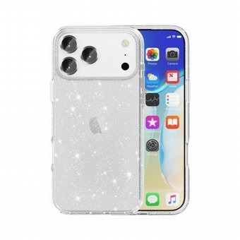 ������ 18 ��� ��� / 17 ��� ��� - ����� Grip Case Crystal Glitter ���� �� ������ | Apple iPhone 18 Pro Max / iPhone 17 Pro Max