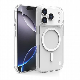 ������ 18 ��� / 17 ��� - ����� Grip Case Crystal MagSafe ���� | Apple iPhone 18 Pro / iPhone 17 Pro