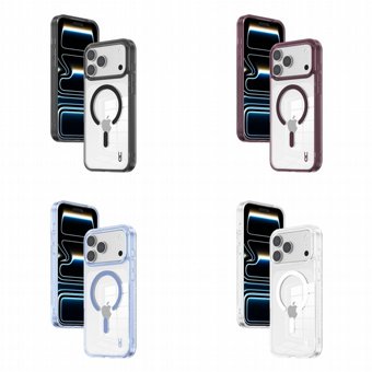 ������ 18 ��� ��� / 17 ��� ��� - ����� Grip Case Crystal MagSafe ����-��� | Apple iPhone 18 Pro Max / iPhone 17 Pro Max