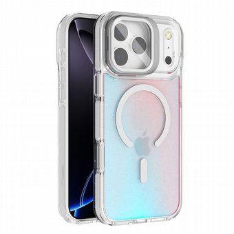 ������ 18 ��� / 17 ��� - ����� Grip Case Crystal Pro ���� ����� ��� �� MagSafe ����� ����� | Apple iPhone 18 Pro / iPhone 17 Pro