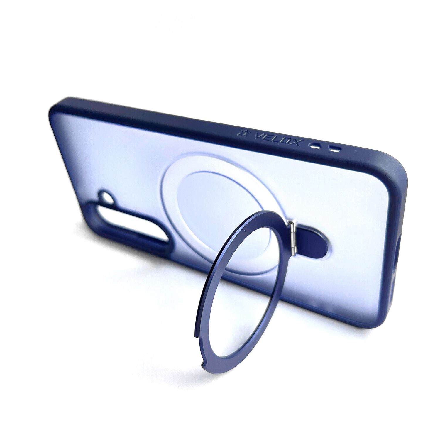 כיסוי Velox MagRing לגלקסי S25 בצבע כחול מט – פרטי המוצר