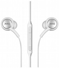 אוזניות AKG מקוריות של סמסונג גלקסי Samsung עם אחריות לשנה צבע לבן אוזניות AKG מקוריות של סמסונג גלקסי Samsung עם אחריות לשנה צבע לבן
