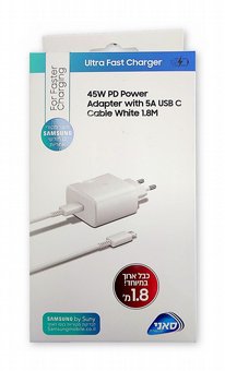 ���� ��� ����� Samsung 45W �� ��� Type-C 5A ����� 1.8 ��� | ����� ���� | ���