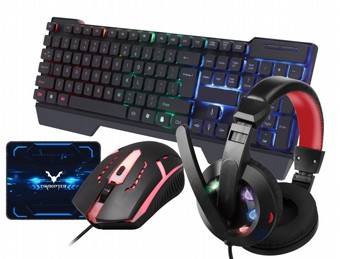 �� 4 ����� �������� R-060 Set 4-in-1 Gamining set