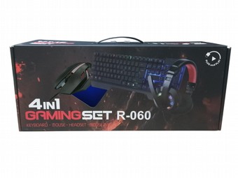 �� 4 ����� �������� R-060 Set 4-in-1 Gamining set