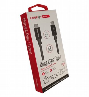 ��� ENERGY Data Cable 1.5M(3A) C to C ����