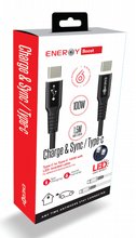 ��� USB-A �-Type-C 0.6M 60W Balck ,ENERGY